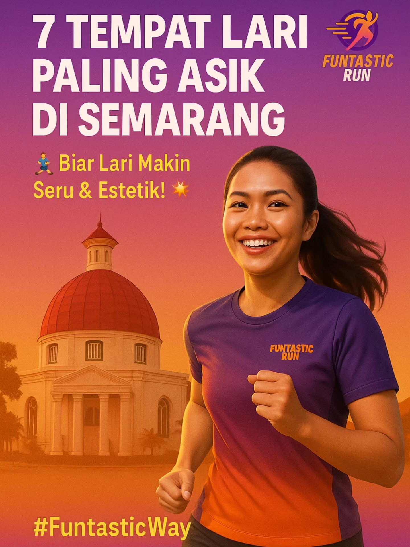 7 tempat paling asik buat lari di Semarang